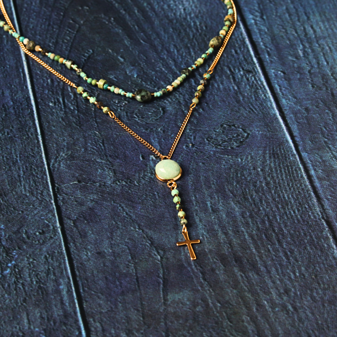 Amazonite & African Turquoise