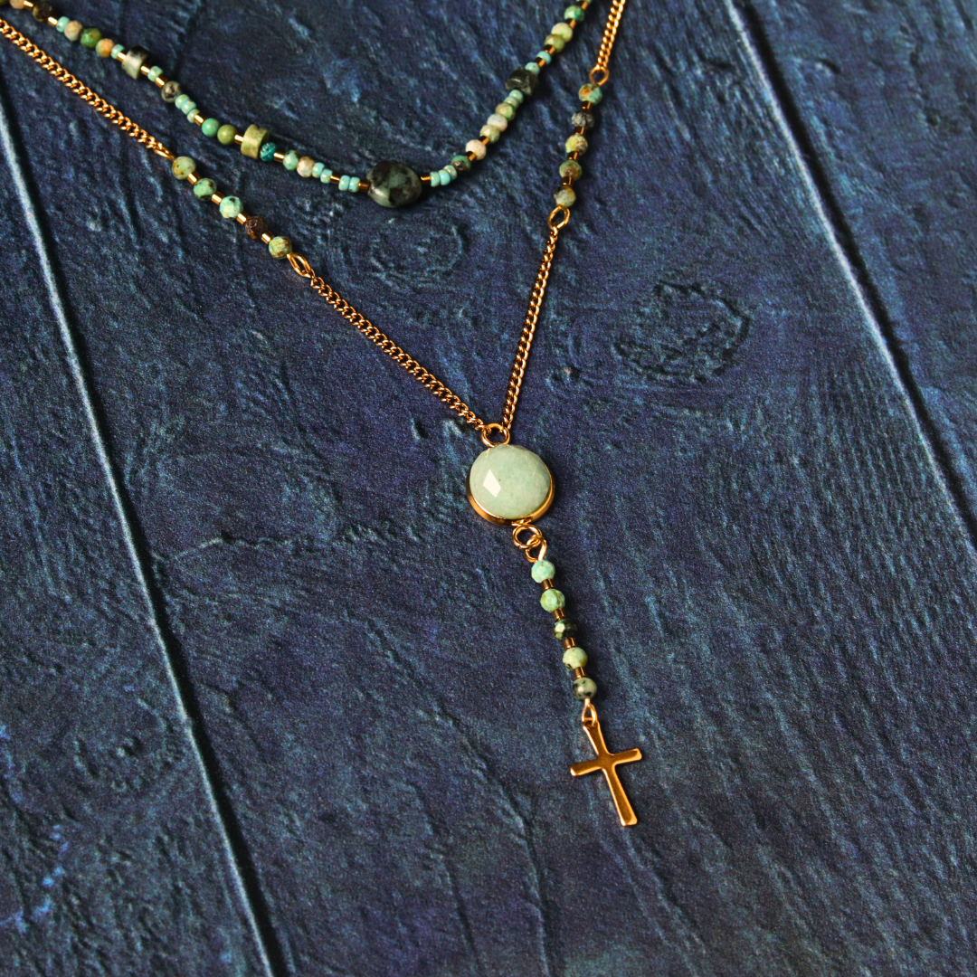 Amazonite & African Turquoise
