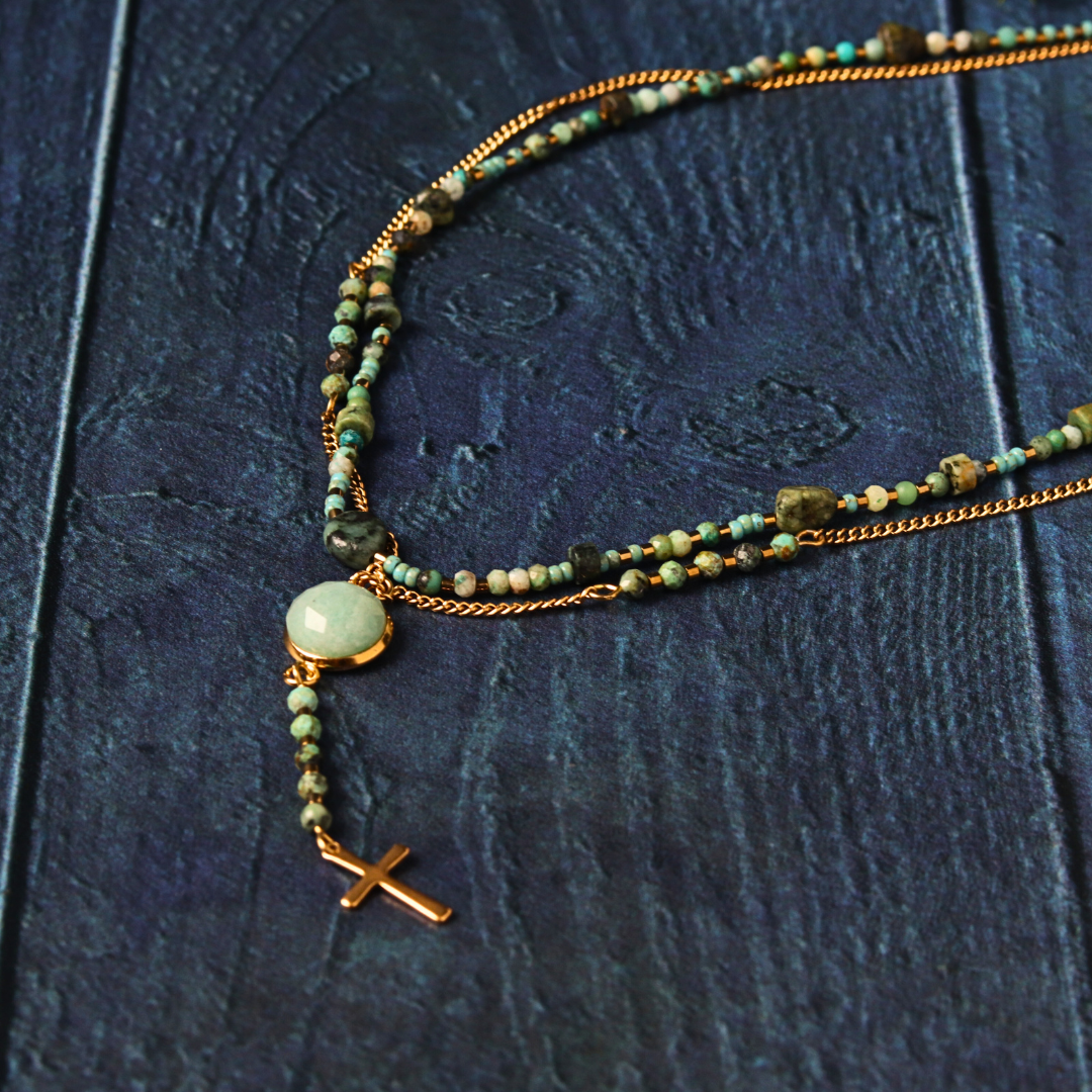 Amazonite & African Turquoise