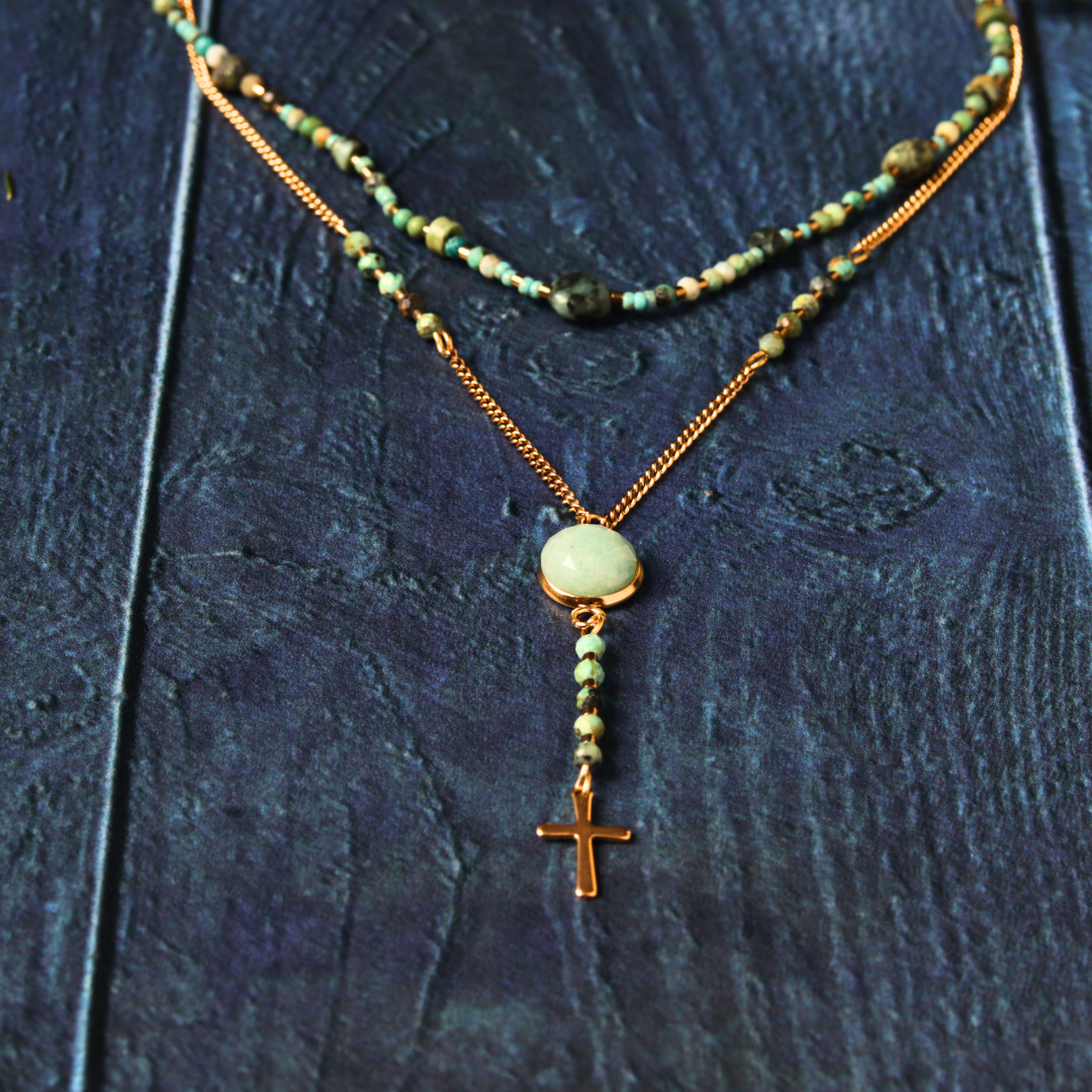 Amazonite & African Turquoise