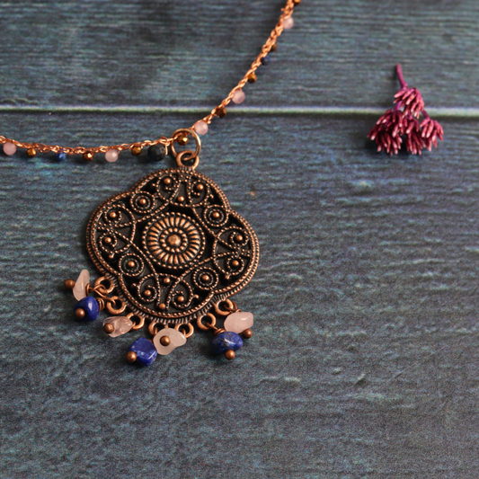 Lapis Lazuli & Rose Quartz