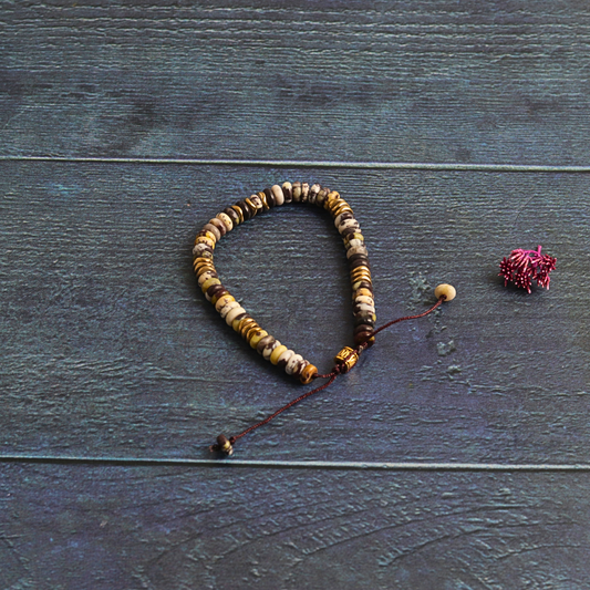 Sesame & dalmation jasper