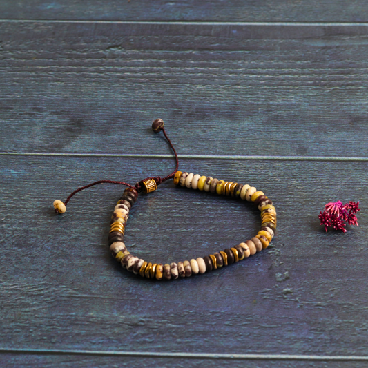 Sesame & dalmation jasper