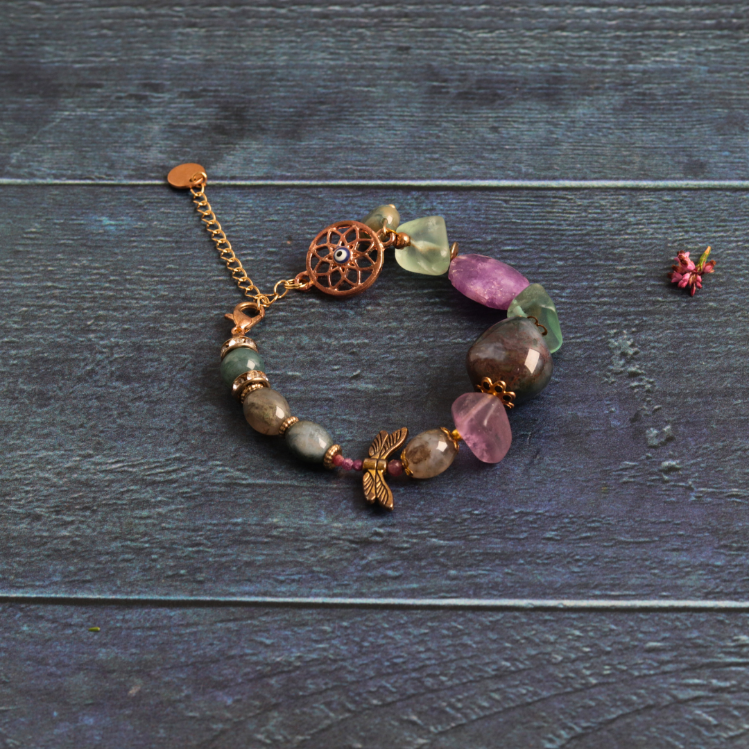 Fluorite & Amethyst