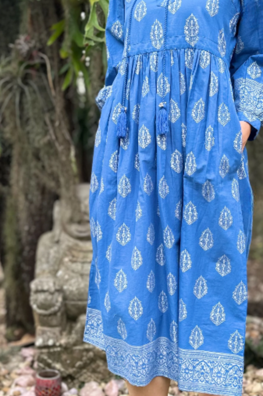 Ila Dress in Cornflower