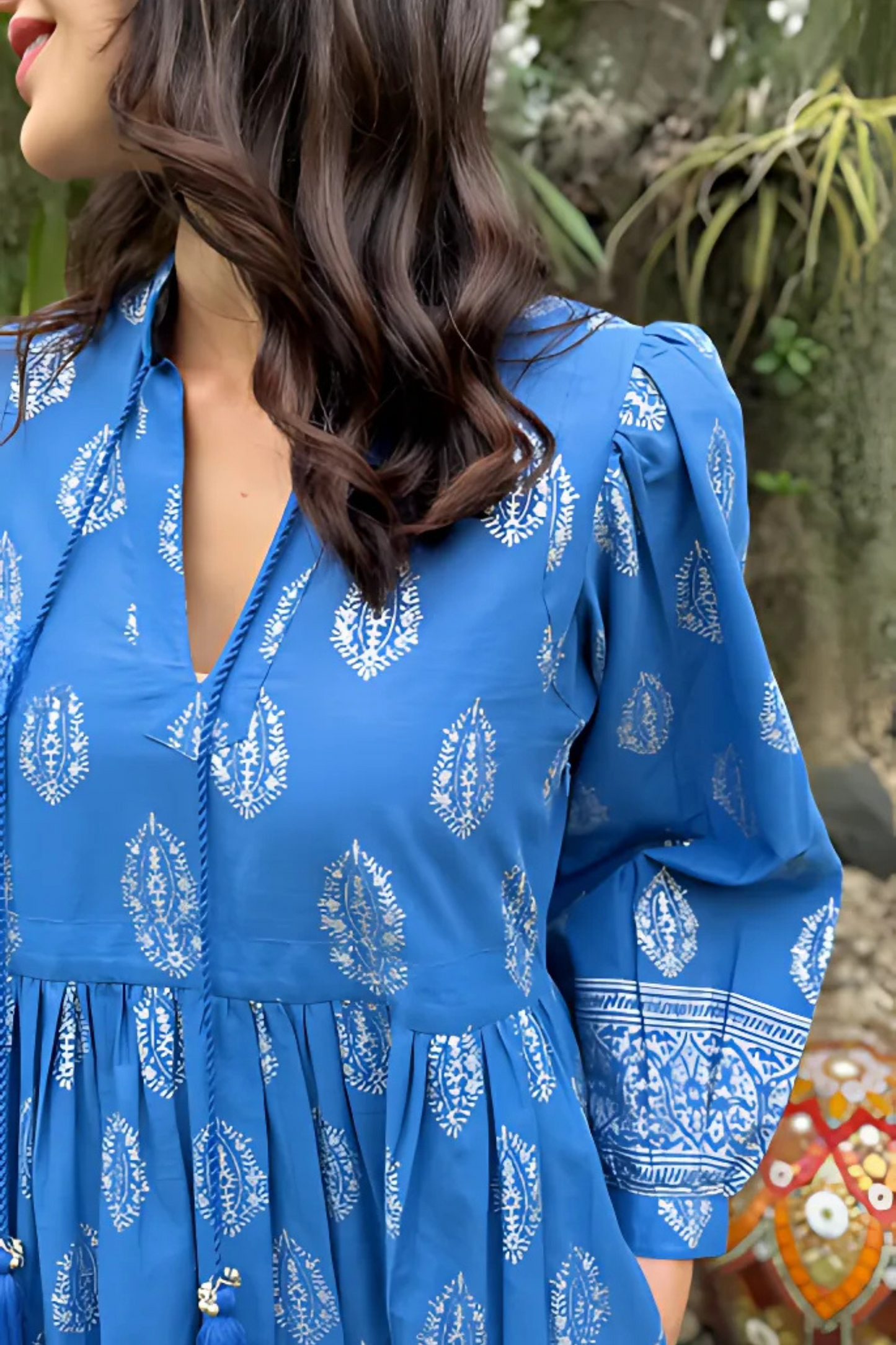 Ila Dress in Cornflower