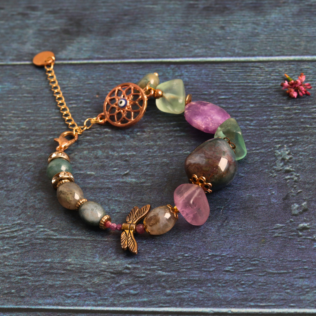 Fluorite & Amethyst