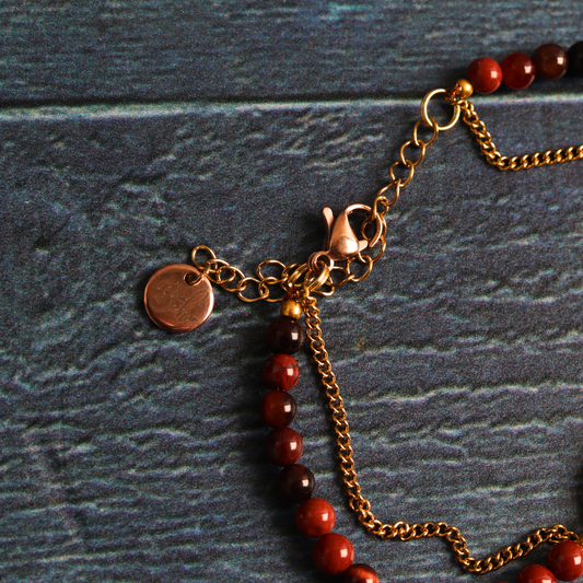 Tiger's Eye & Red Jasper