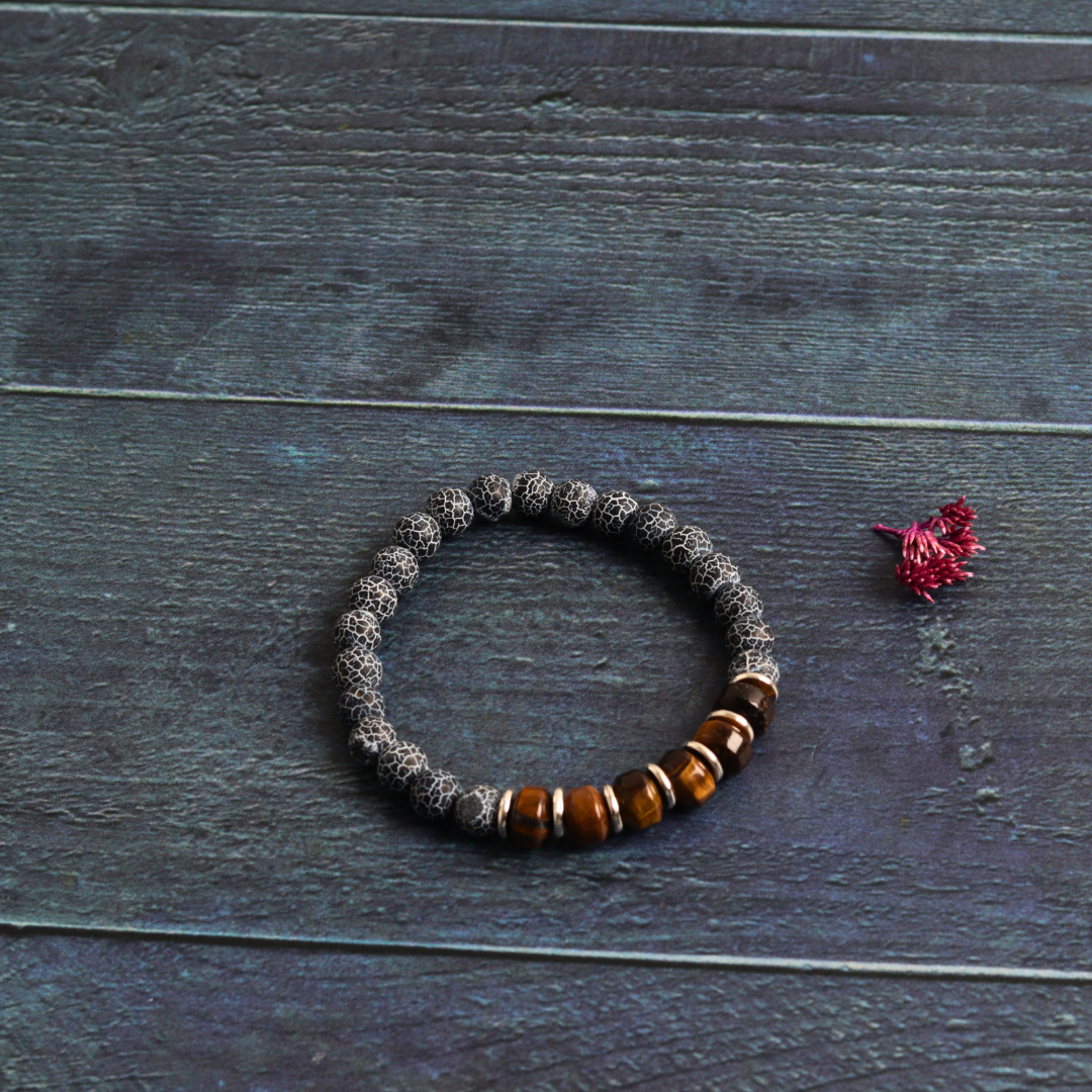 Lava stone & jasper