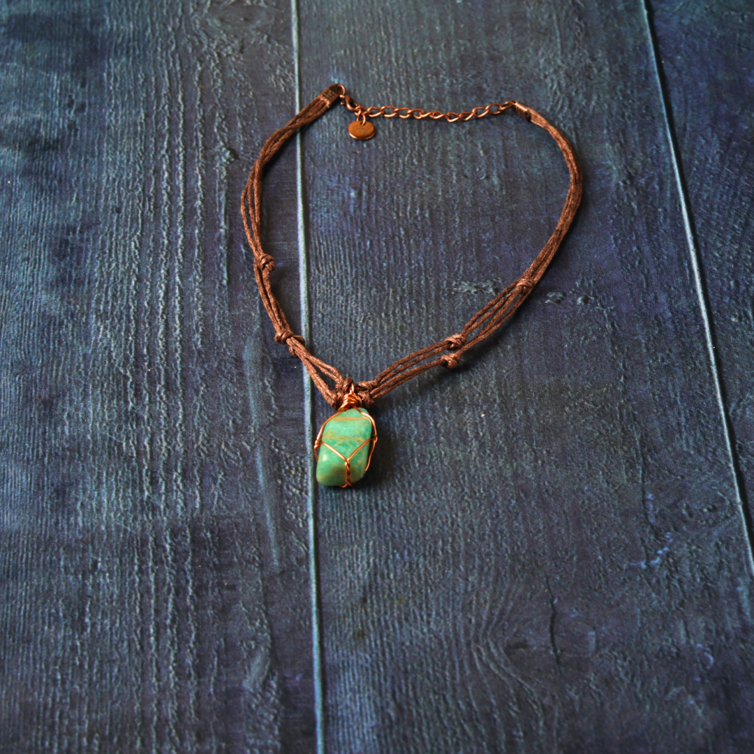Wrapped Amazonite