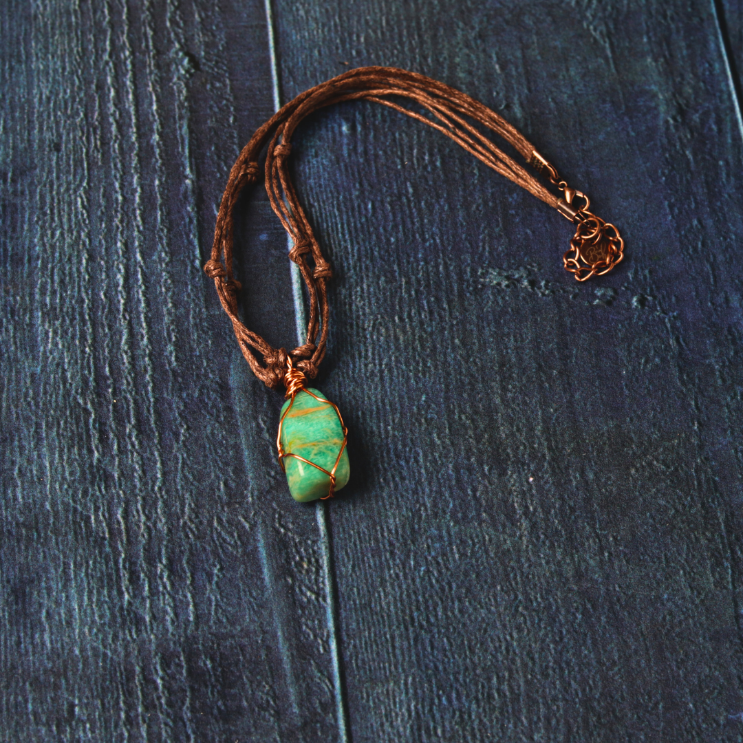 Wrapped Amazonite