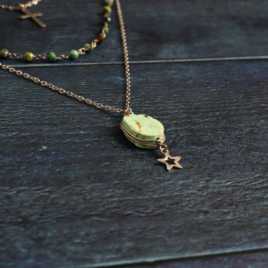 African & Peruvian Turquoise