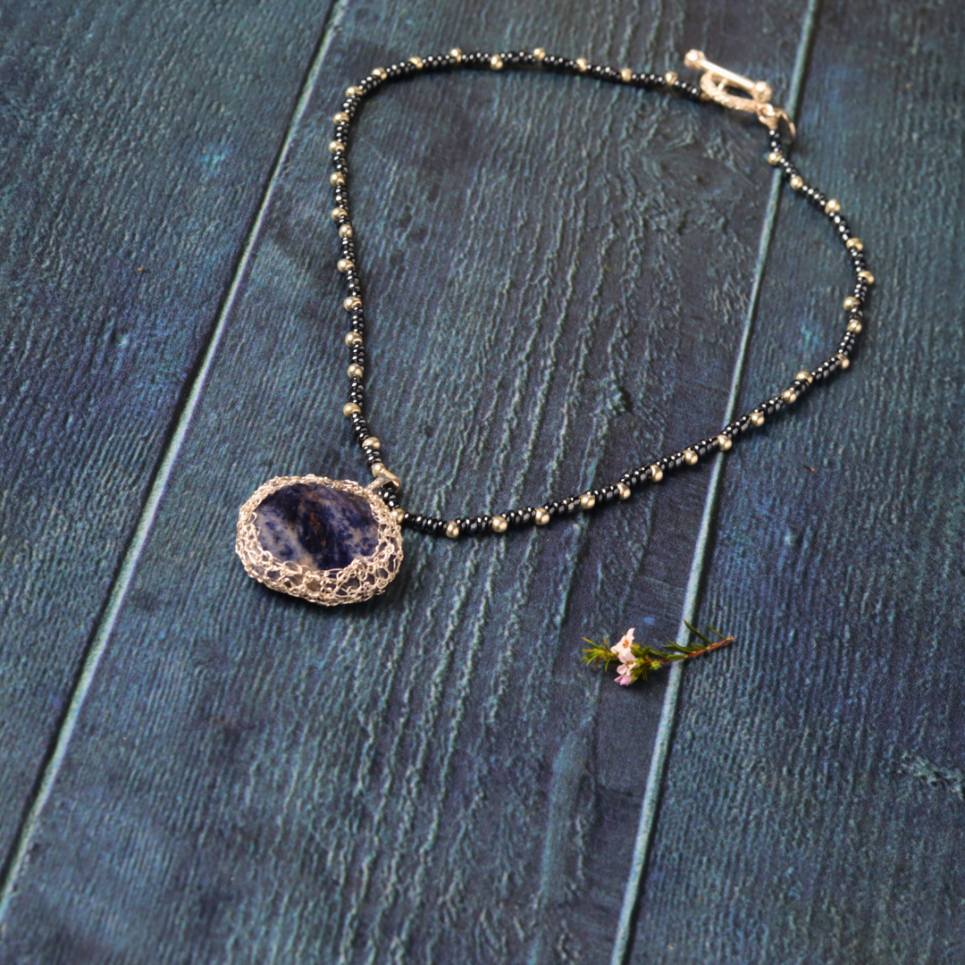 Sterling Silver Sodalite