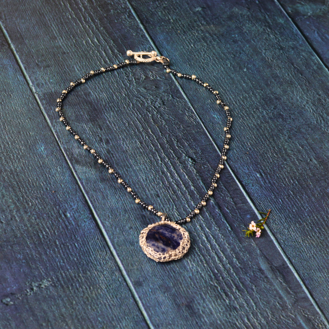 Sterling Silver Sodalite