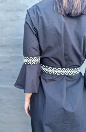 Frida Dress in Onyx
