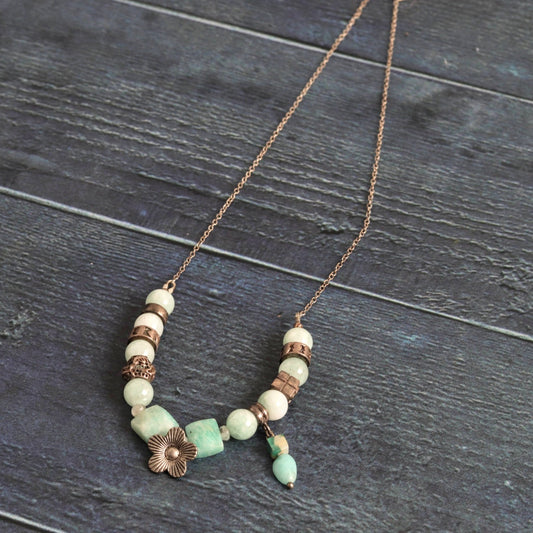 Silver Angelite - Handmade Jewellery - i am boho