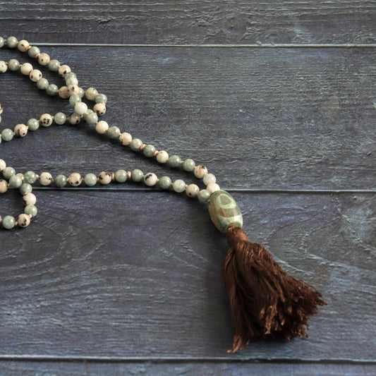 Peace Jade Mala - Handmade Jewellery - i am boho