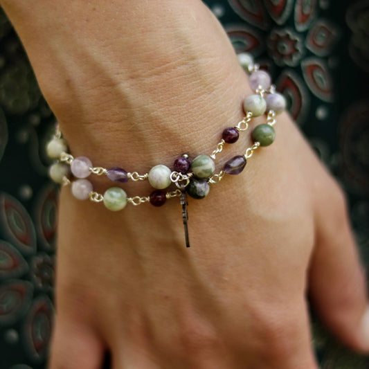 Peace Jade Wrap - Handmade Jewellery - i am boho