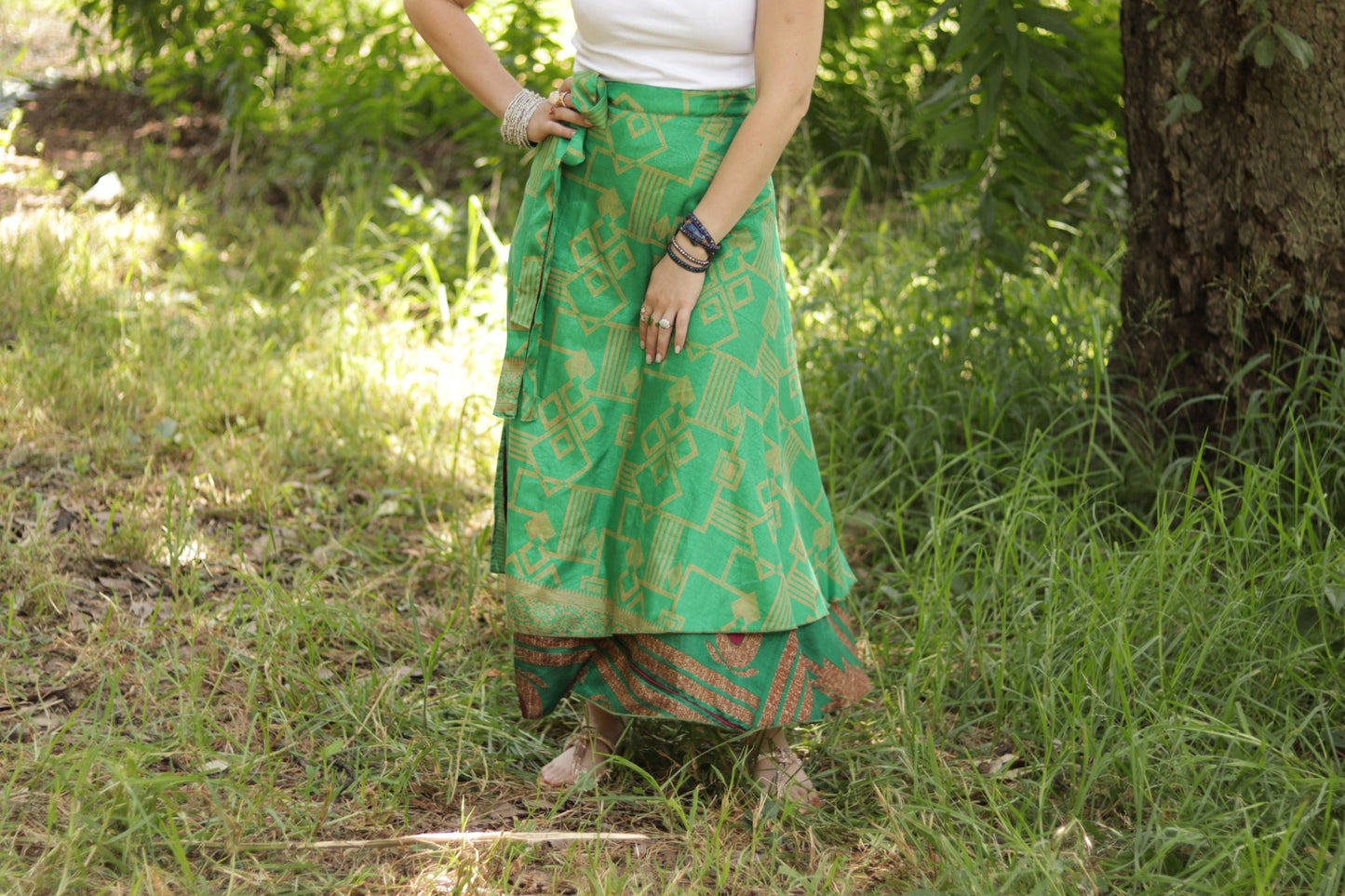 Shanelle Skirt in Forest - Handmade Jewellery - i am boho