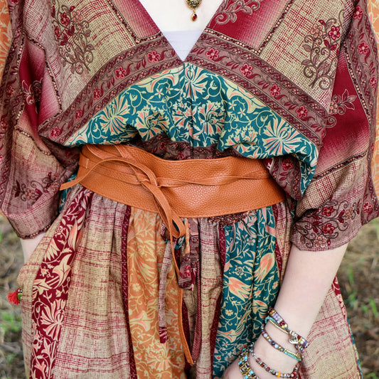 Leatherette in Tan - Handmade Jewellery - i am boho