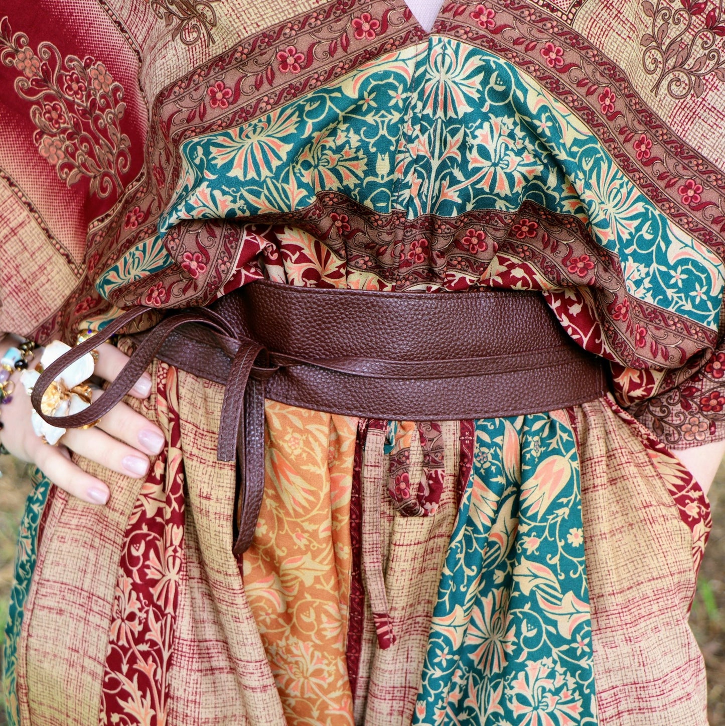 Leatherette in Brown - Handmade Jewellery - i am boho