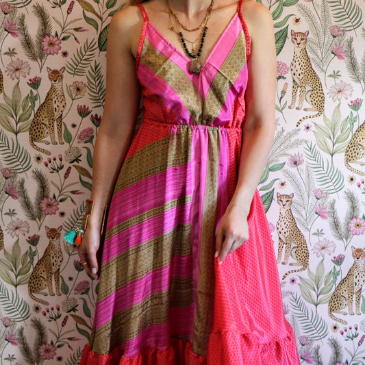 Yara Dress in Blush - Handmade Jewellery - i am boho