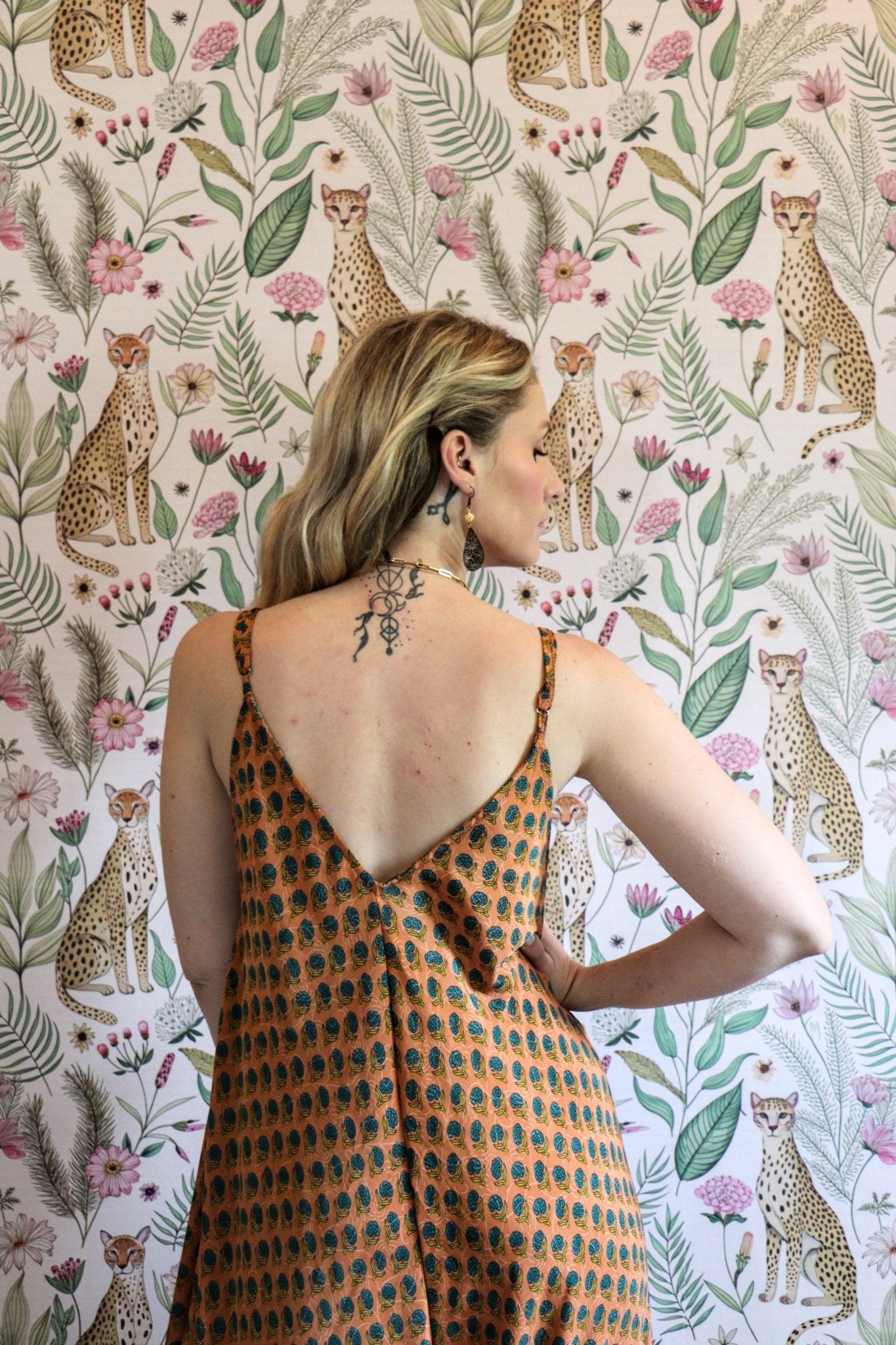 Jiya Jumpsuit in Neutral Beige - Handmade Jewellery - i am boho