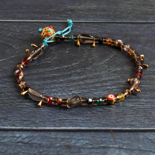 Tibetan Shore Anklet - Handmade Jewellery - i am boho