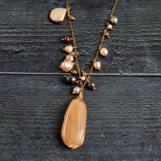 Peach & Pearl- Handmade Jewellery - i am boho