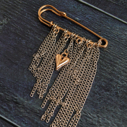 Heart Fringe- Handmade Jewellery - i am boho