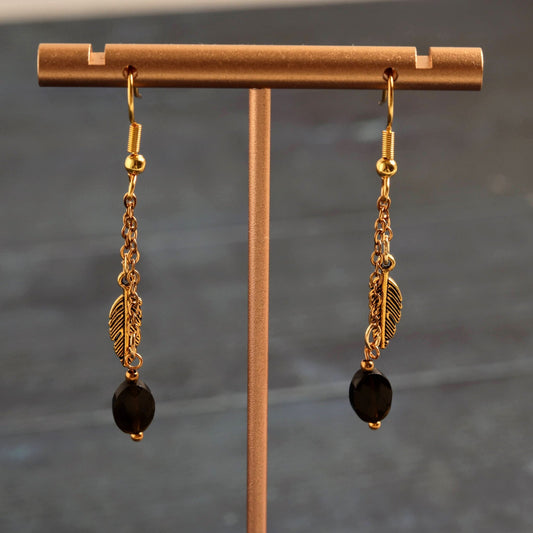 Night Plume- Handmade Jewellery - i am boho