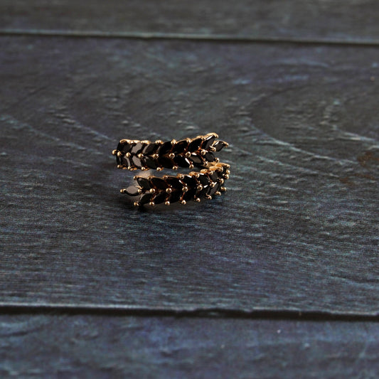 Midnight Chevron- Handmade Jewellery - i am boho