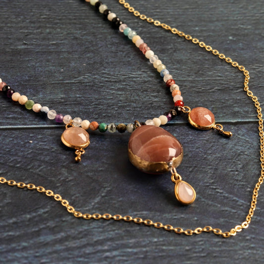Bohemian sunset- Handmade Jewellery - i am boho