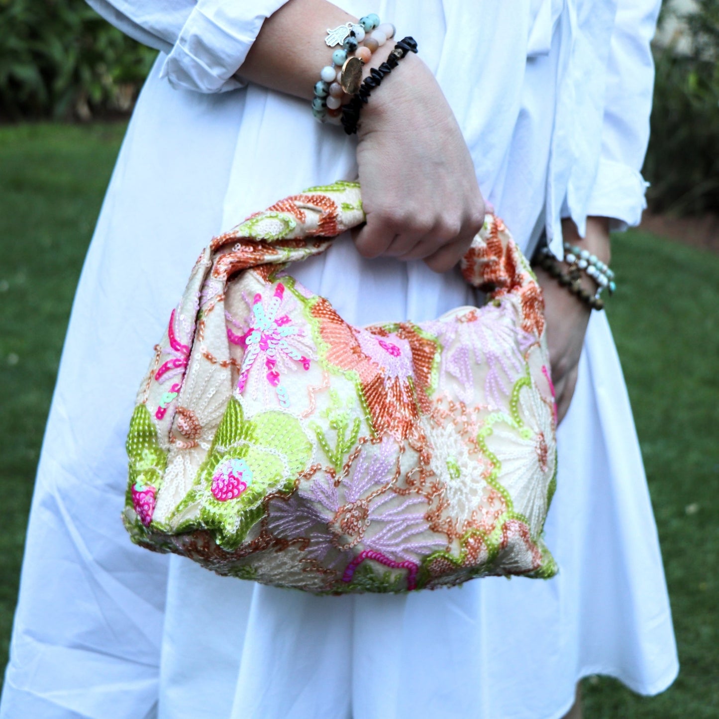 Tally top handle bag - Handmade Jewellery - i am boho