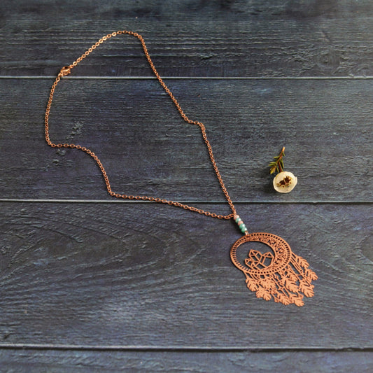 Rose Gold Dreamcatcher
