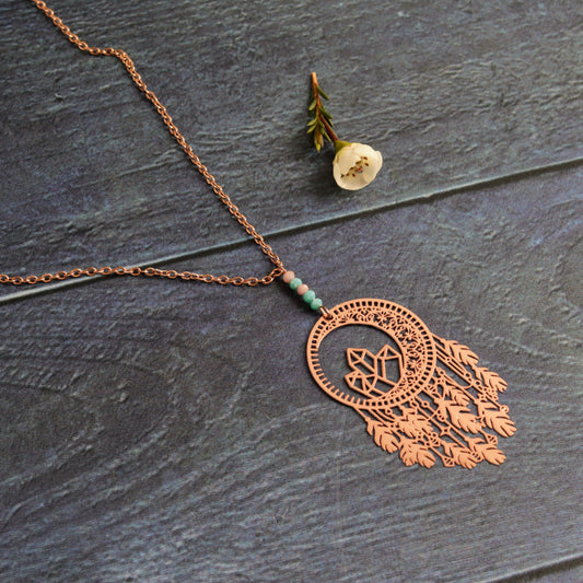 Rose Gold Dreamcatcher