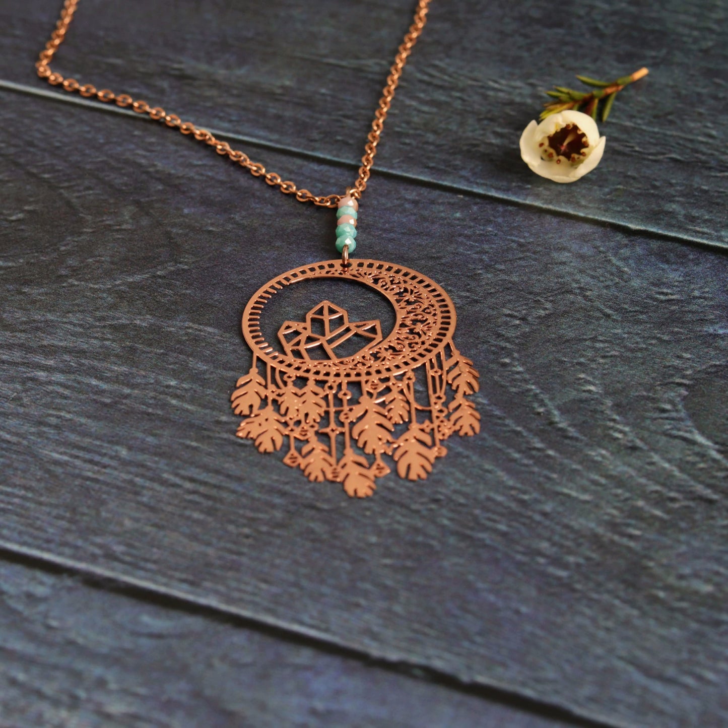 Rose Gold Dreamcatcher