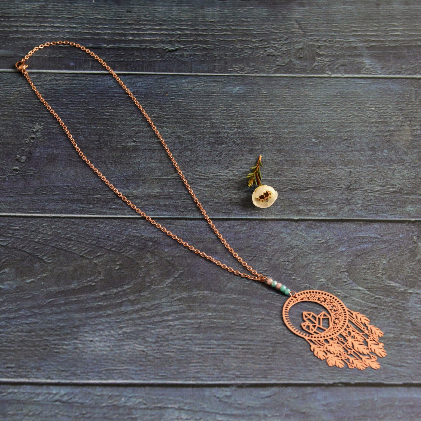 Rose Gold Dreamcatcher
