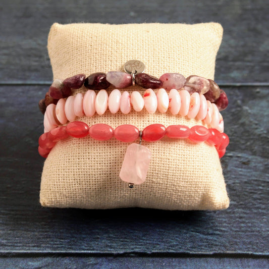 Watermelon Tourmaline- Handmade Jewellery - i am boho