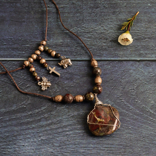 Hippie Dragon Blood- Handmade Jewellery - i am boho