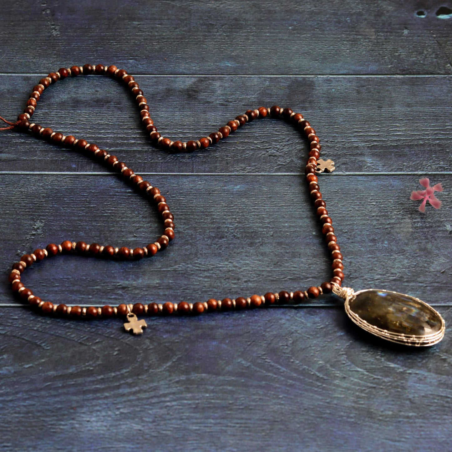 Rosewood & Labradorite