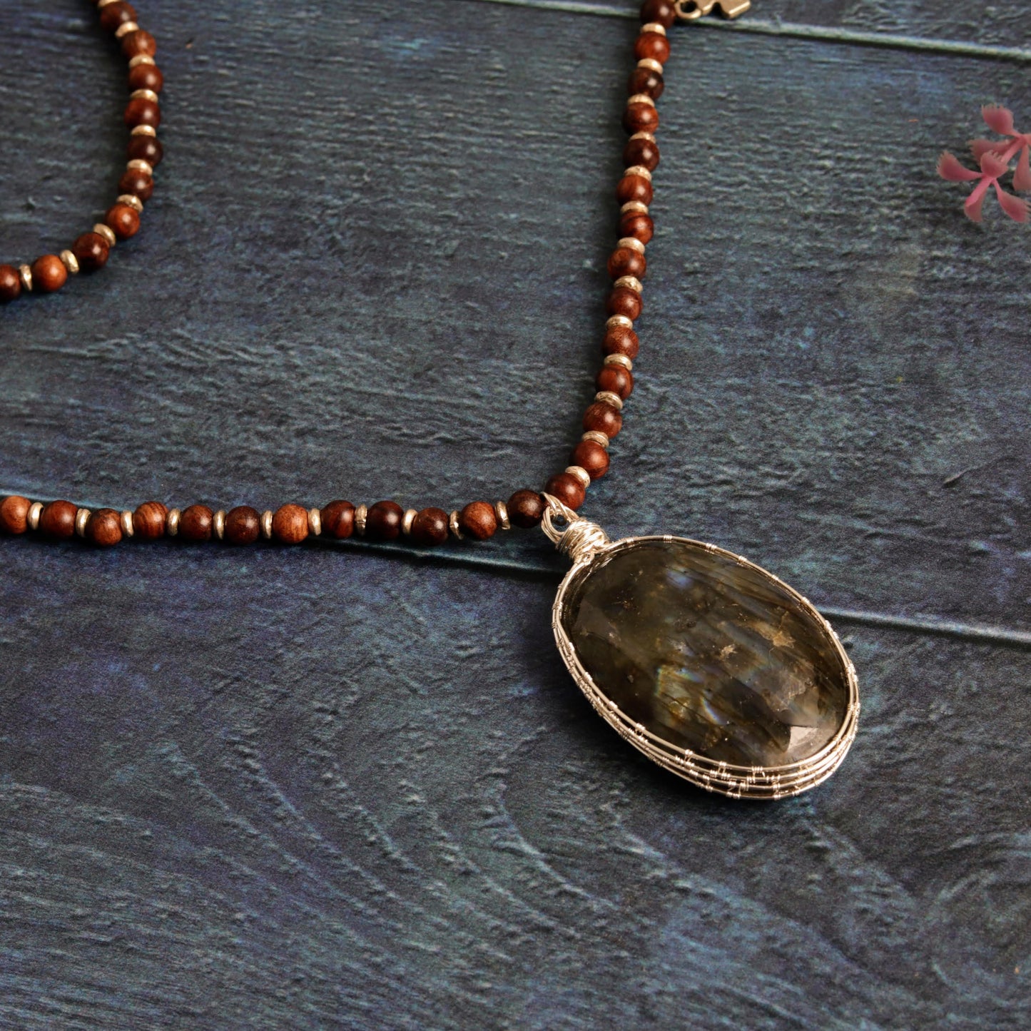 Rosewood & Labradorite