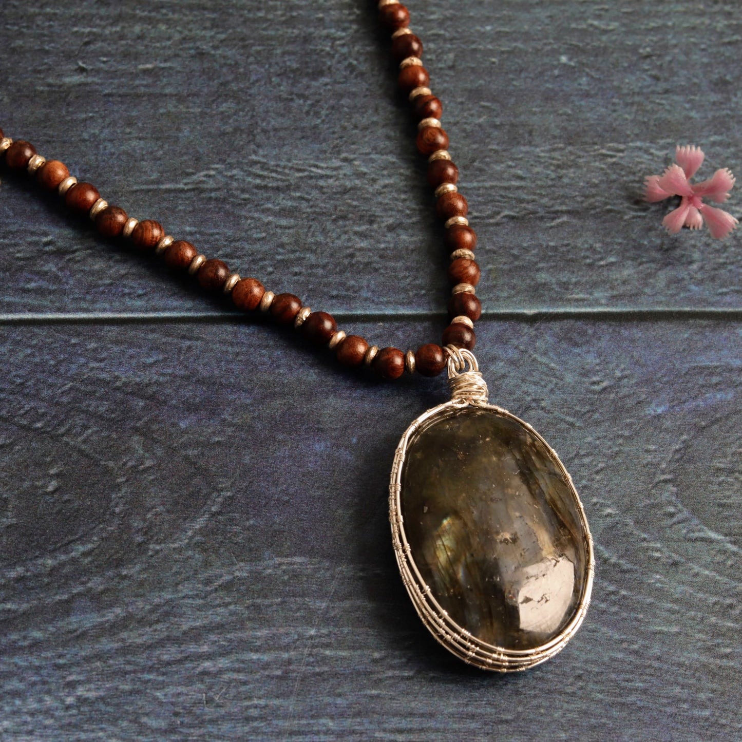 Rosewood & Labradorite
