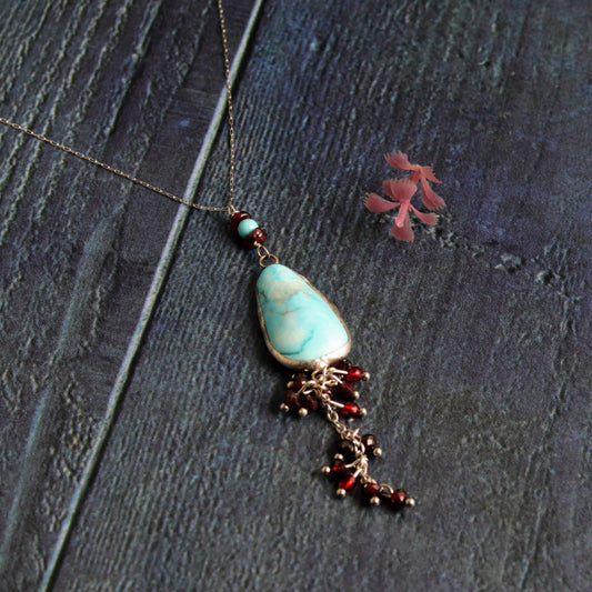 Turquoise & Garnet