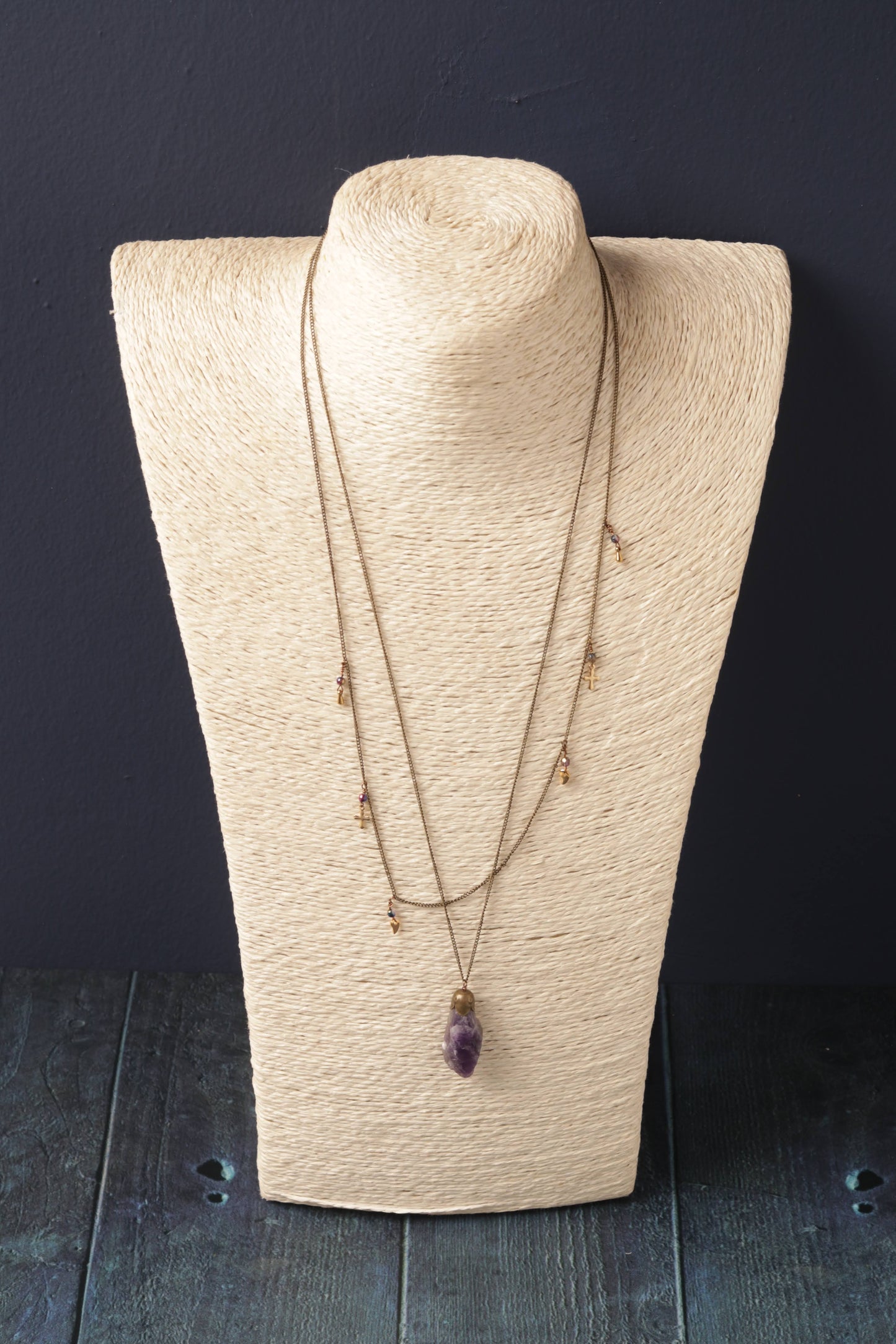 Double layered Amethyst