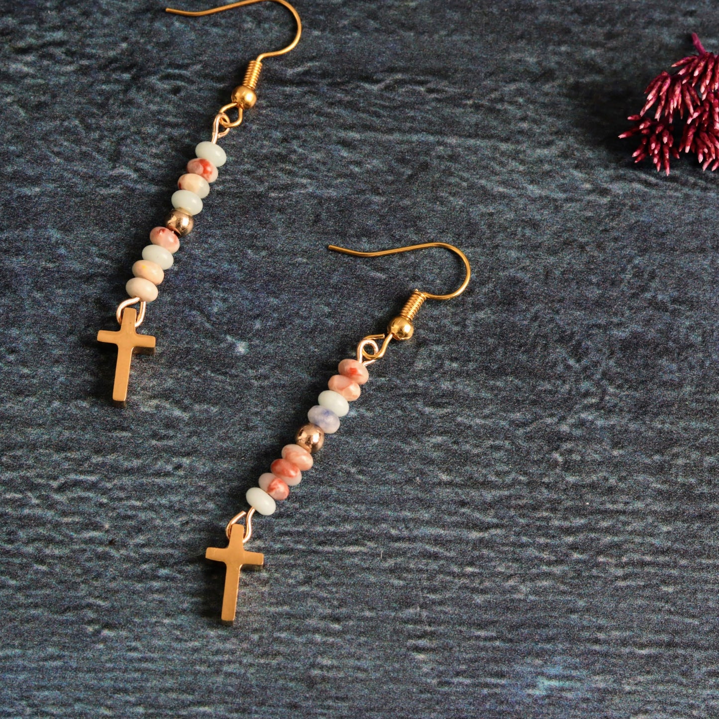 Cross & Plum blossom
