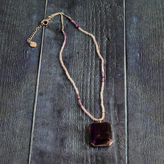 Deep Purple Fluorite