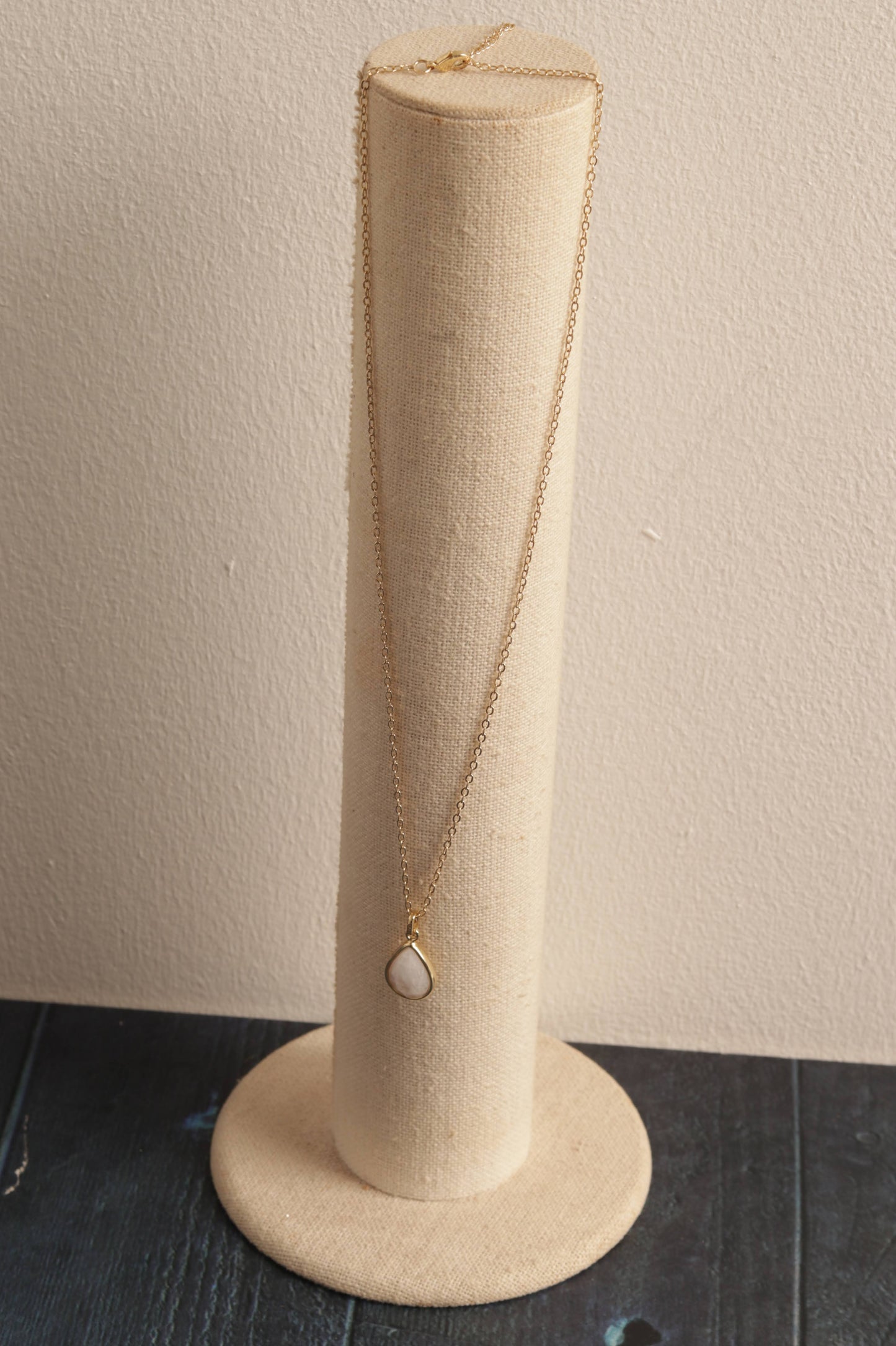 Moonstone teardrop
