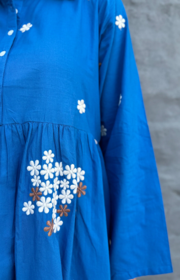Nevaeh dress in Cobalt