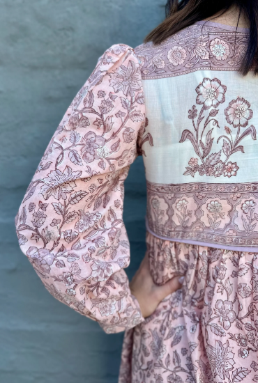 Rosie dress in Dusty Rose